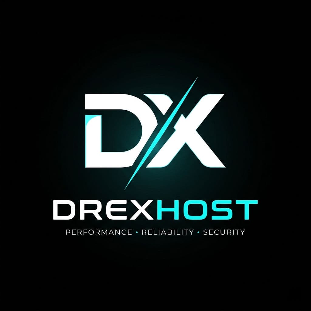 DrexHost logo